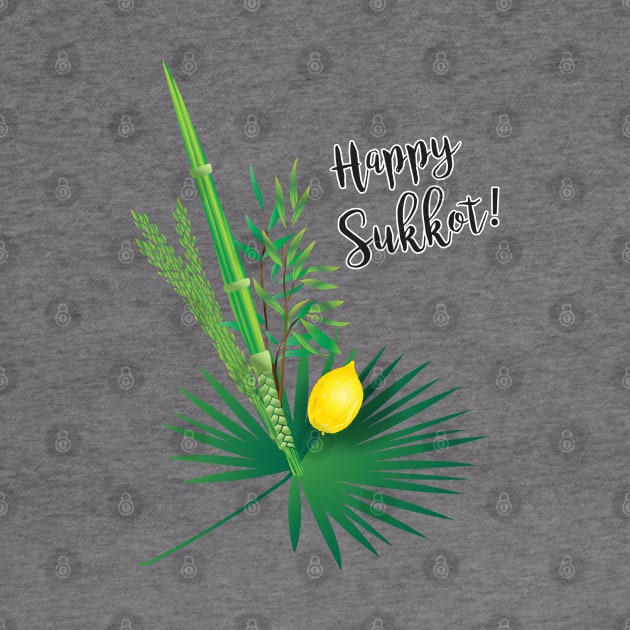 Happy Sukkot Decoration Lulav and Etrog, Palm lives, Watercolor, Art, Torah, Rosh Hashanah by sofiartmedia